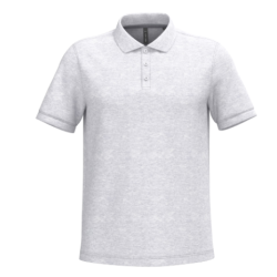 Polo piqué manches courtes homme