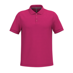 Polo piqué manches courtes homme