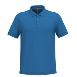Polo piqué manches courtes homme