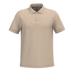 Polo piqué manches courtes homme