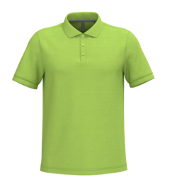 Polo piqué manches courtes homme