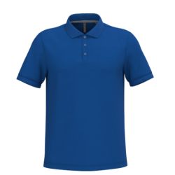 Polo piqué manches courtes homme
