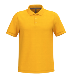 Polo piqué manches courtes homme