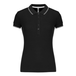 Polo manches courtes femme