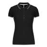 Polo manches courtes femme