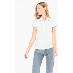 Polo manches courtes femme