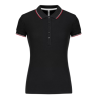Polo manches courtes femme