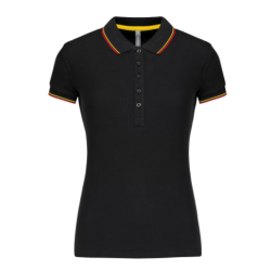 Polo manches courtes femme