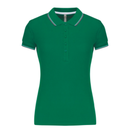Polo manches courtes femme