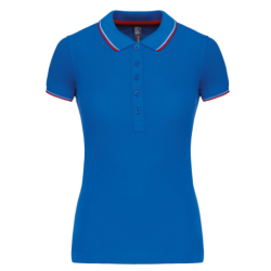 Polo manches courtes femme