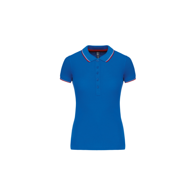 Polo manches courtes femme
