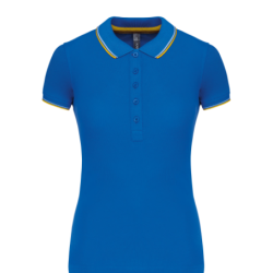 Polo manches courtes femme