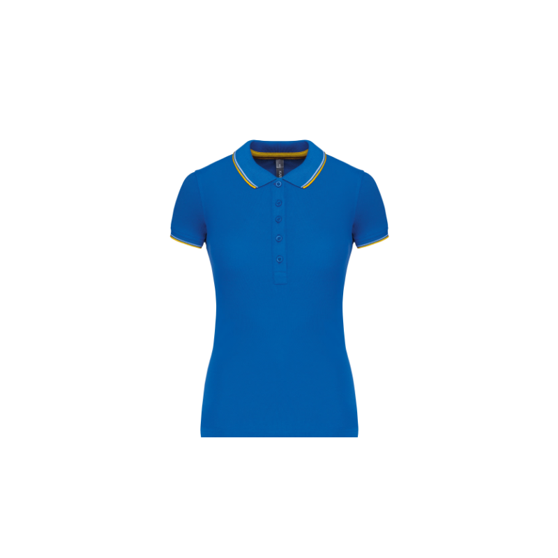 Polo manches courtes femme
