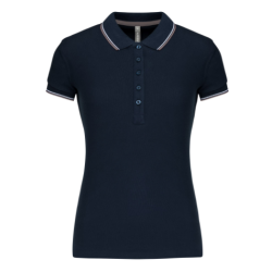 Polo manches courtes femme