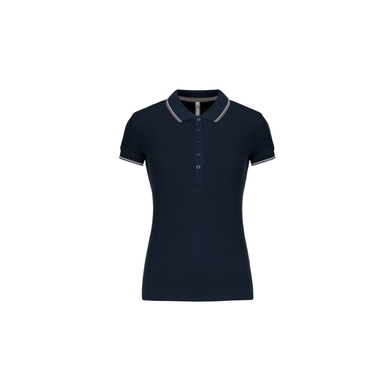 Polo manches courtes femme