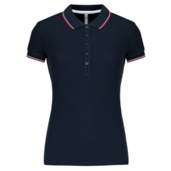 Polo manches courtes femme