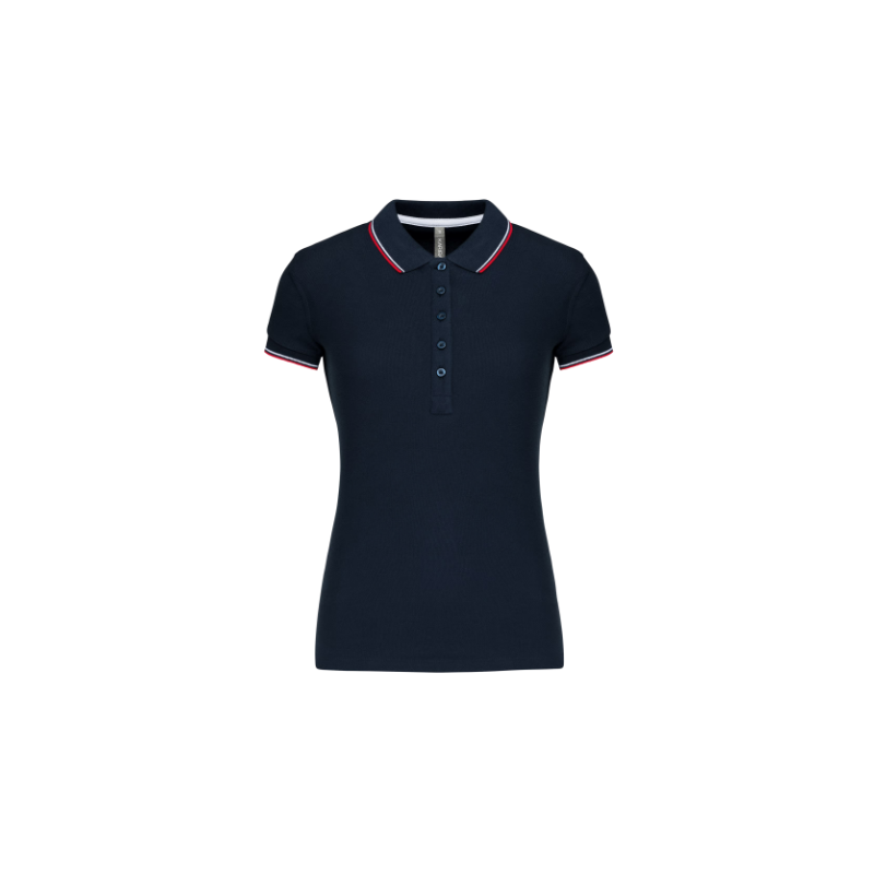 Polo manches courtes femme