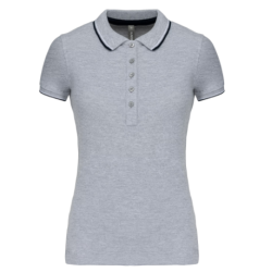 Polo manches courtes femme