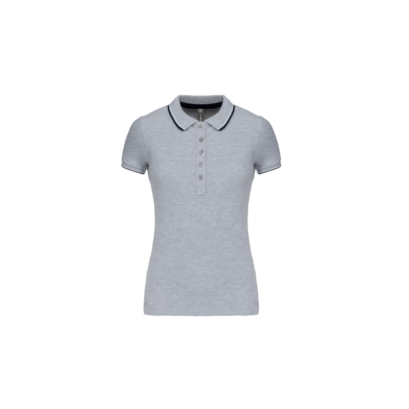 Polo manches courtes femme