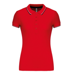 Polo manches courtes femme