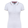 Polo manches courtes femme