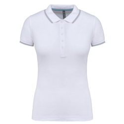 Polo manches courtes femme