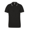 Polo maille piquée manches courtes homme