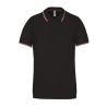 Polo maille piquée manches courtes homme
