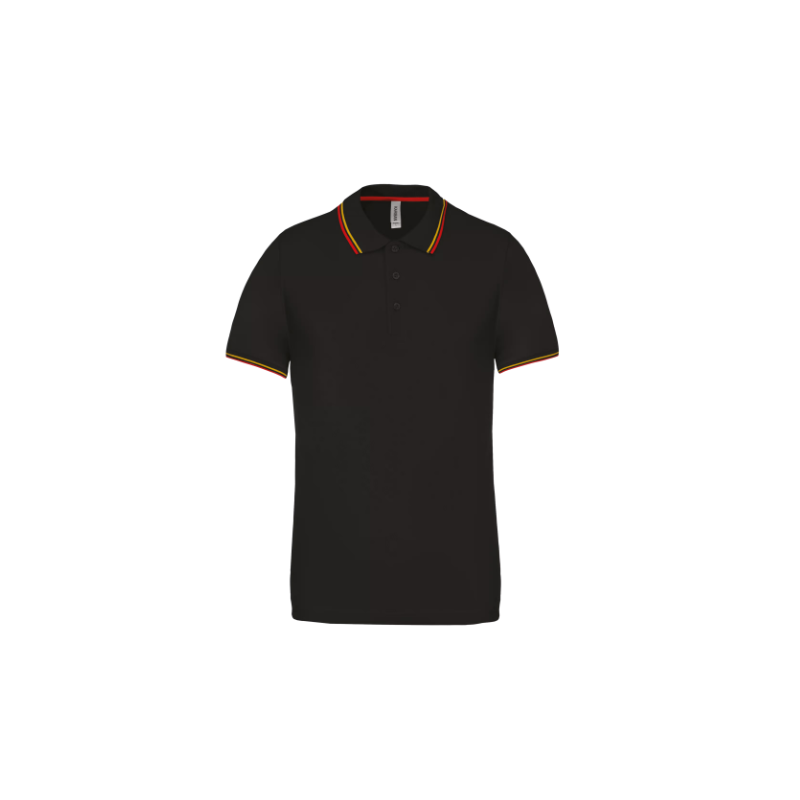 Polo maille piquée manches courtes homme Polo maille piquée manches courtes homme