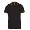 Polo maille piquée manches courtes homme