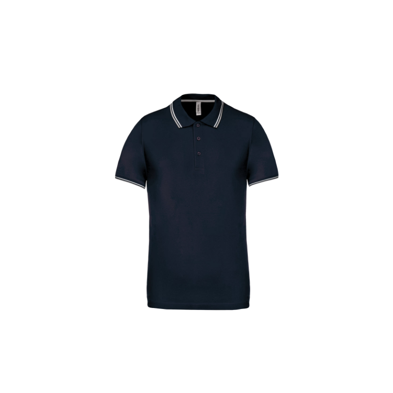 Polo maille piquée manches courtes homme Polo maille piquée manches courtes homme