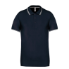 Polo maille piquée manches courtes homme