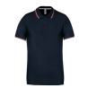 Polo maille piquée manches courtes homme