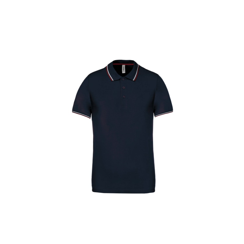Polo maille piquée manches courtes homme Polo maille piquée manches courtes homme