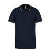 Polo maille piquée manches courtes homme