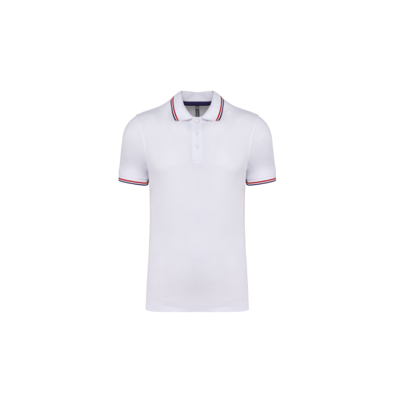 Polo maille piquée manches courtes homme Polo maille piquée manches courtes homme