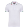 Polo maille piquée manches courtes homme