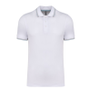 Polo maille piquée manches courtes homme