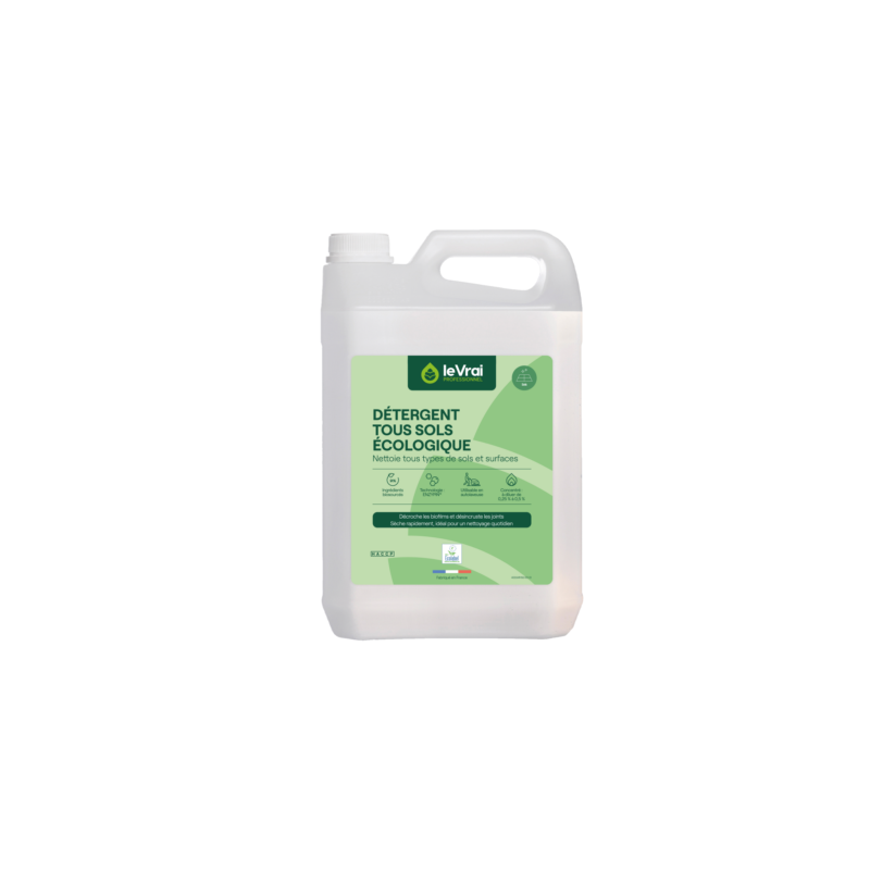 Le Vrai Professionnel Détergent Tous sols Ecologique Technologie ENZYPIN® Le Vrai Professionnel Détergent Tous sols Ecologique Technologie ENZYPIN®