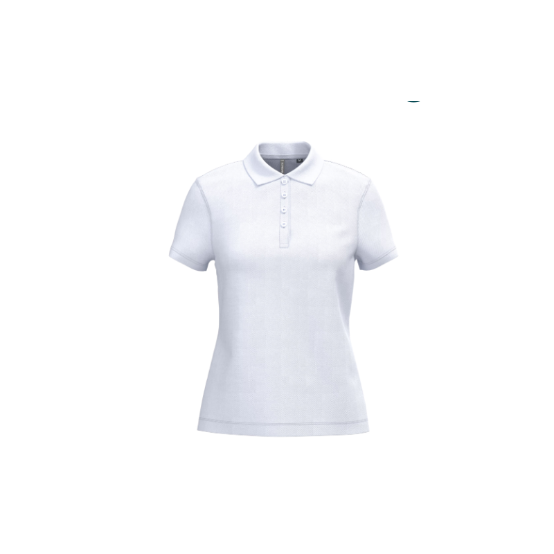 Polo piqué manches courtes femme Polo piqué manches courtes femme