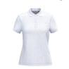 Polo piqué manches courtes femme