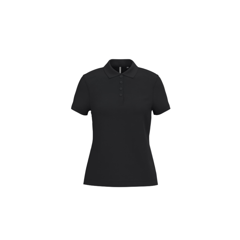 Polo piqué manches courtes femme Polo piqué manches courtes femme