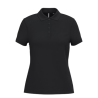 Polo piqué manches courtes femme