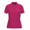Polo piqué manches courtes femme