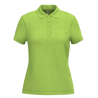 Polo piqué manches courtes femme