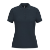 Polo piqué manches courtes femme