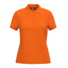 Polo piqué manches courtes femme
