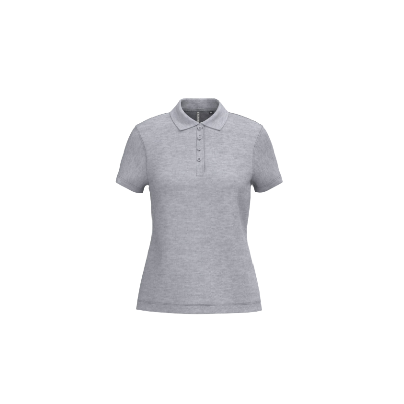 Polo piqué manches courtes femme Polo piqué manches courtes femme