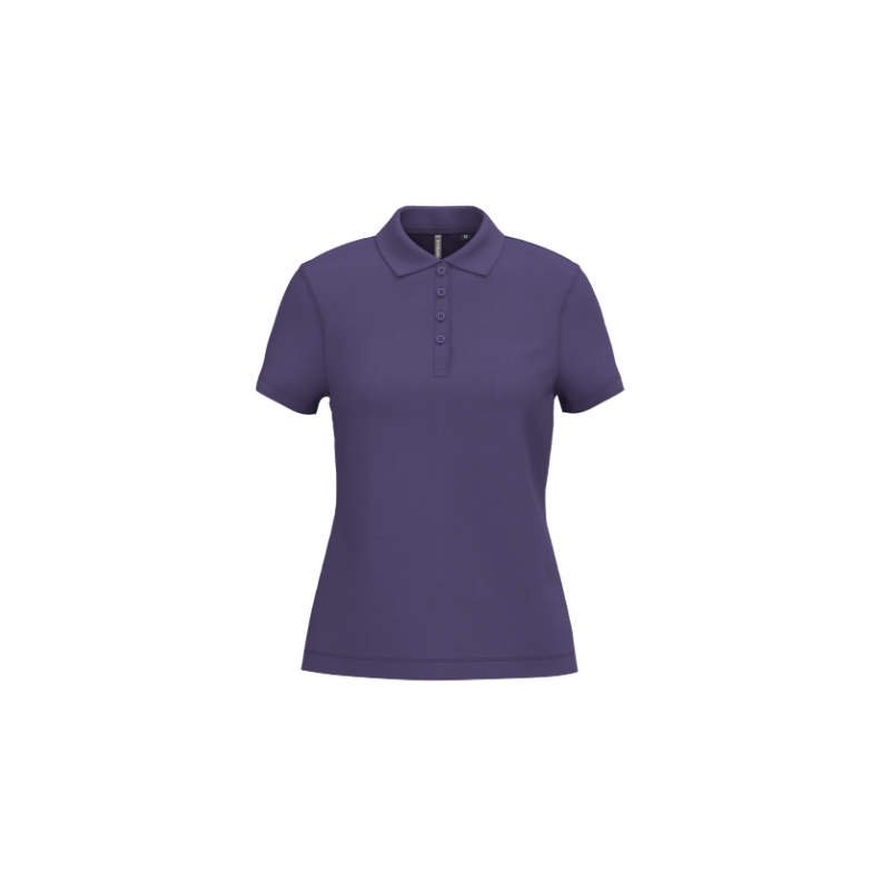Polo piqué manches courtes femme Polo piqué manches courtes femme