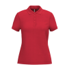 Polo piqué manches courtes femme